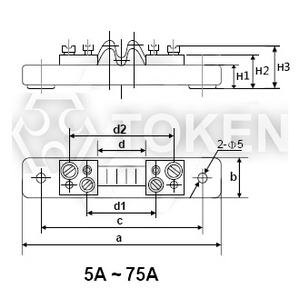 精密合金分流電阻器 FL-13 系列 (5A-75A)