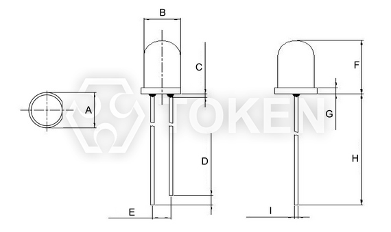 圓頭有邊環保光敏傳感器 (PT-A2-DC-3-BE-940) & (PT-A1-FC-5-BE-940)