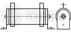 電力功率型電阻組合方式 G - Horizontal mount