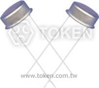 (PGM12**-MP) 12mm 金屬外殼封裝 CdS光敏光照電阻器外觀