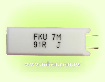 溫度熱熔斷繞線電阻器 (FKU、FRU)
