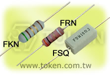 瓷盒水泥熔斷保險絲電阻器 - FRN, FKN, FSQ 系列
