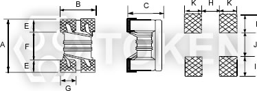 SMD EMI Filters Common Mode Choke Dimensions