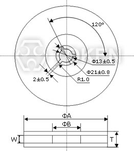 Reel Dimensions of Ceramic Resonators and Ceramic Filters (Unit: mm)