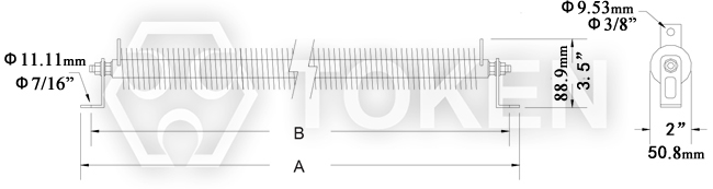 (DRE-G1) Bracket Assembly Options Dimensions