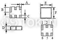 SAW (DCC6C) 尺寸圖