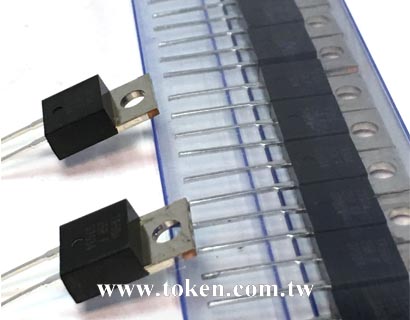 low-Profile TO220 Non-Inductance Power Resistors (RMG50)