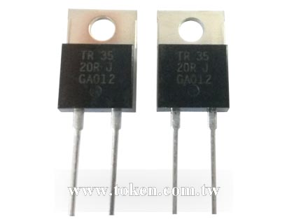 High Power TO220 Snubber Resistors (RMG35)