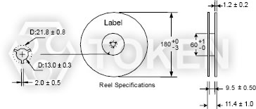 EMI Filters SMD Common Mode Choke (TCPWC) Packaging Quantity & Reel Specifications