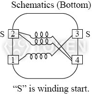 (TPSRH-124B) Winding Schematics
