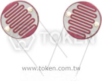 (PGM20**) 20mm 环氧树脂封装 CdS光敏光照电阻器外观